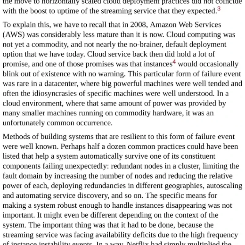 Chaos Engineering System Resiliency in Practice