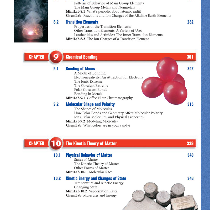 Chemistry. Concepts and Applications