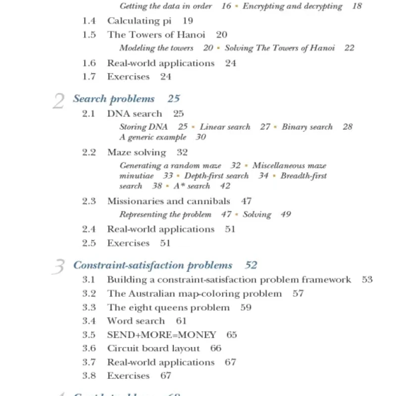Classic Computer Science Problems in Python