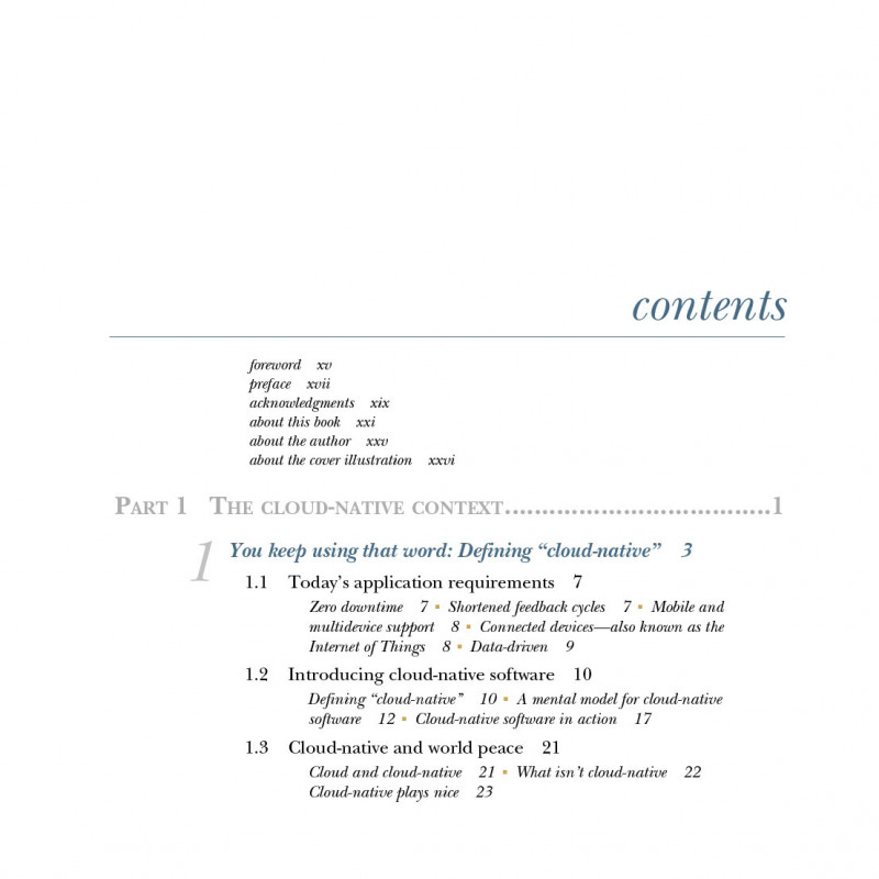 Cloud Native Patterns