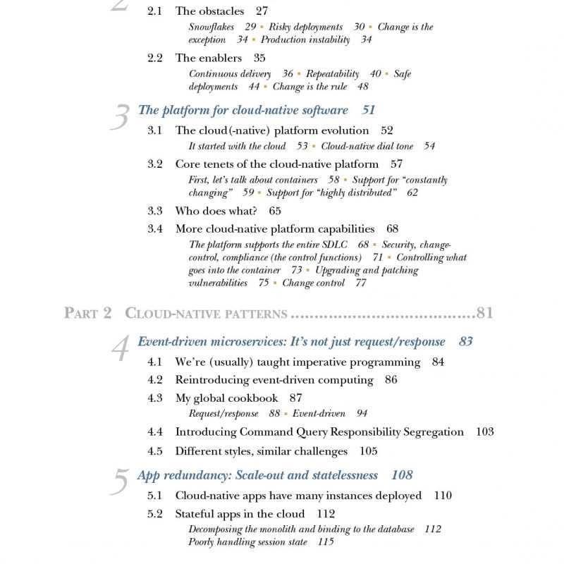 Cloud Native Patterns