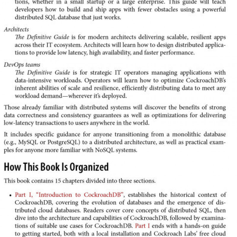 CockroachDB The Definitive Guide: Distributed Data at Scale