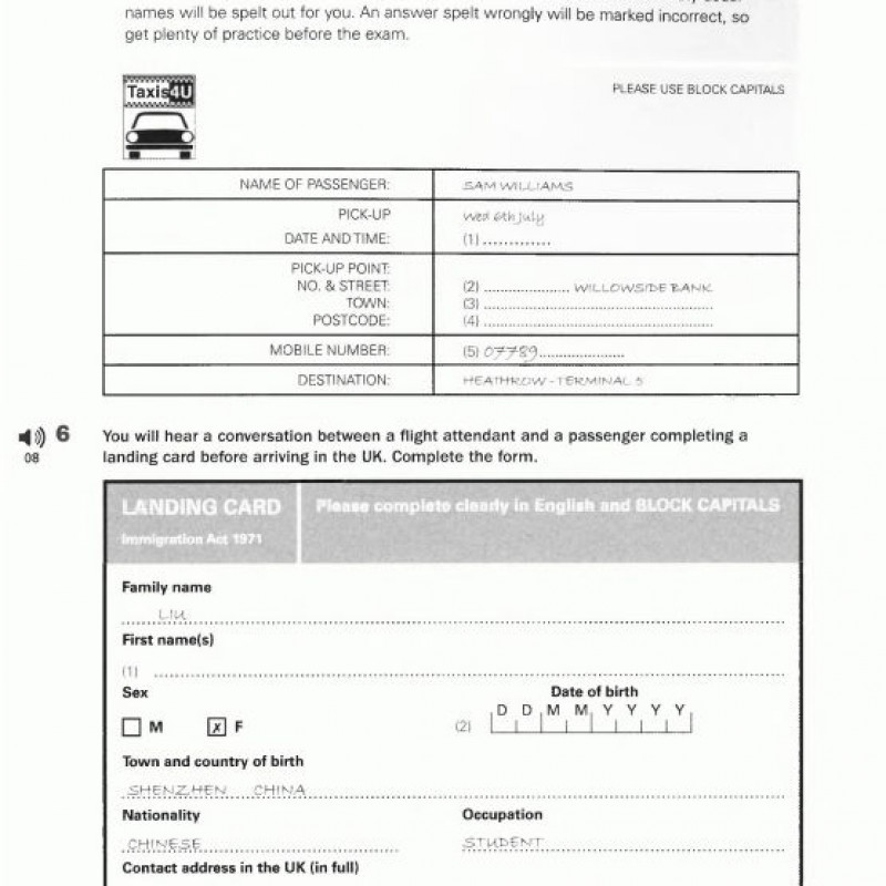 Collins Get Ready for IELTS Listening - Pre-intermediate A2+ (Sách đen trắng)