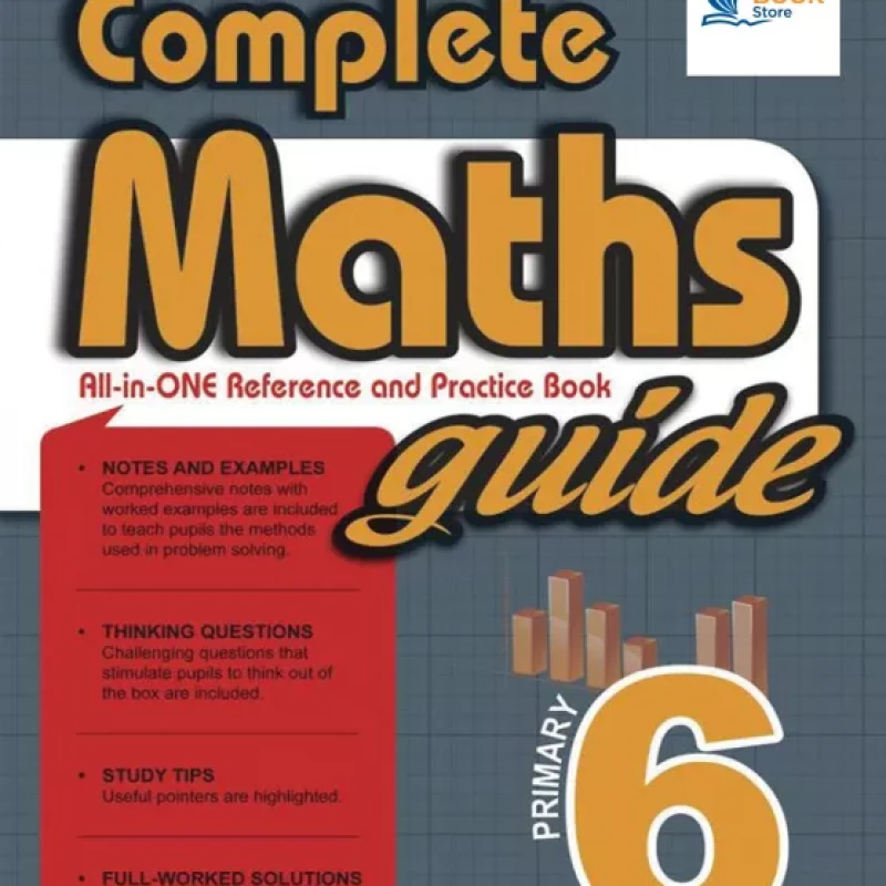 Bộ 6 quyển Complete Math guide grade 1-6