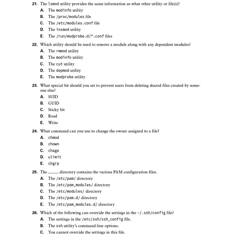 CompTIA Linux+ Study Guide