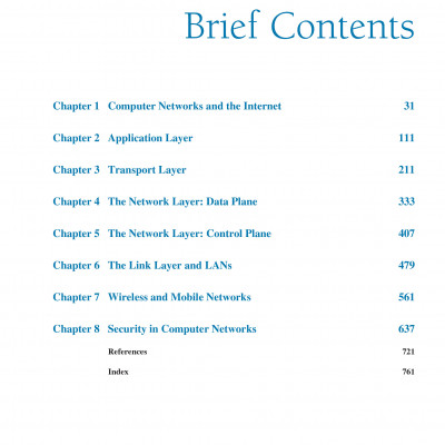 Computer Networking A Top-Down Approach, Global Edition, 8th Edition (2022)
