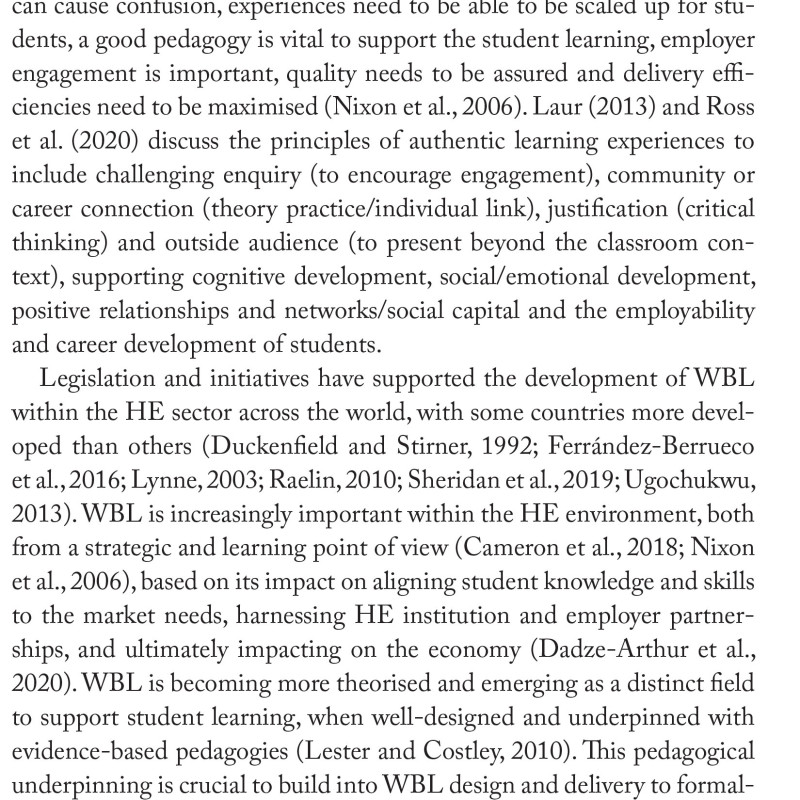 Sách Constructing Online Work-Based Learning Placements Approaches to Pedagogy