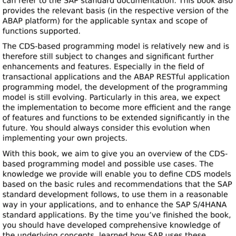 Core Data Services for ABAP