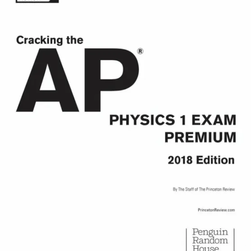 Cracking the AP Physics 1 Exam