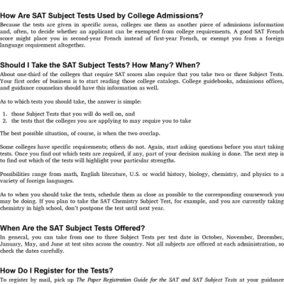 Cracking the SAT French Subject Test (Sách đen trắng)