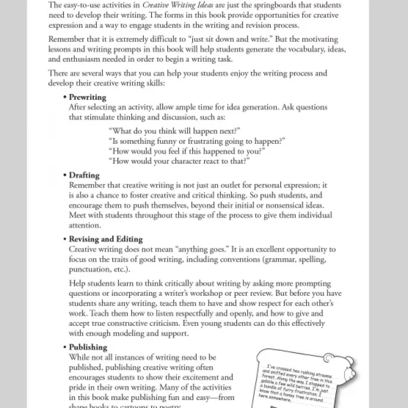 Creative Writing Ideas (Revised Edition) ( Sach den trang )