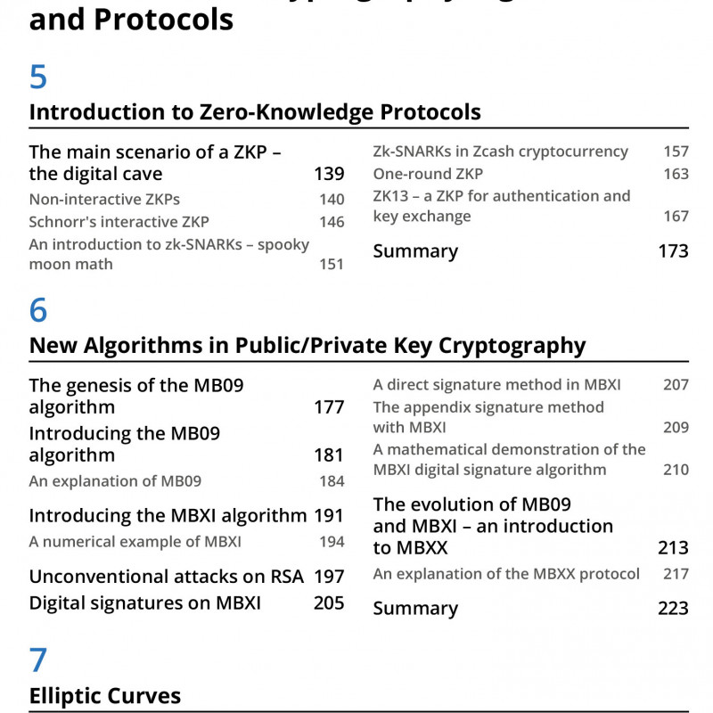 Cryptography Algorithms