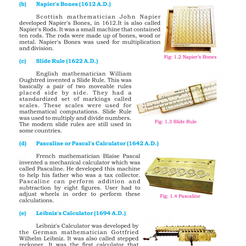 Computer Science for Grade 9 (Ms. Zufishan Kamal, Mr. Ajmal Saeed etc.)
