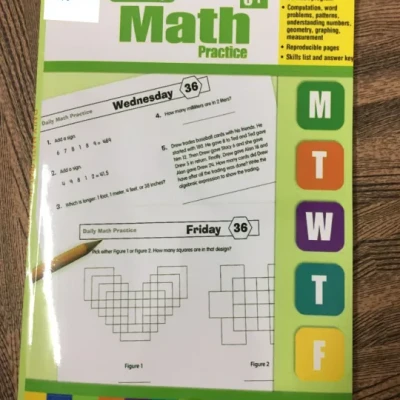 Daily Math Practice final 2 bộ đen trắng ( Sách đen trắng)