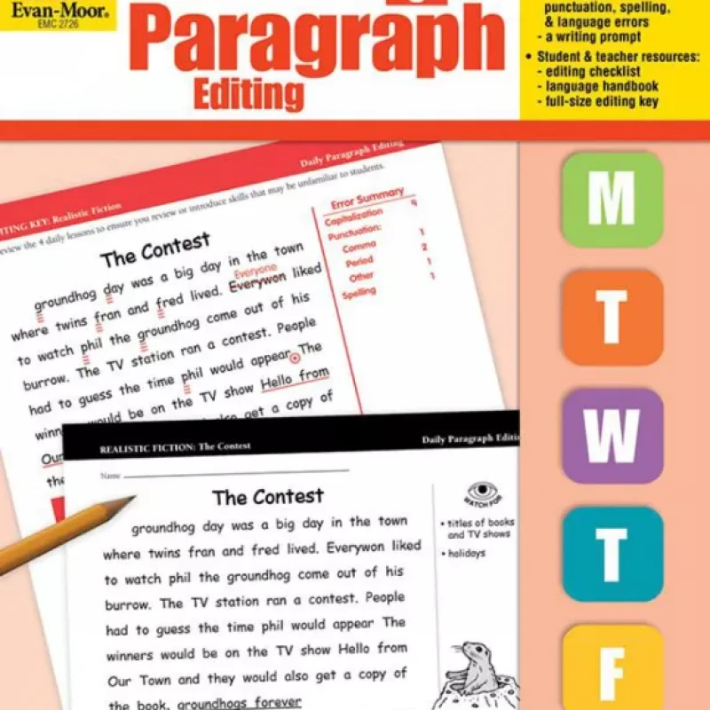 DAILY PARAGRAPH EDITING GRADE 2 (SÁch đen trắng)