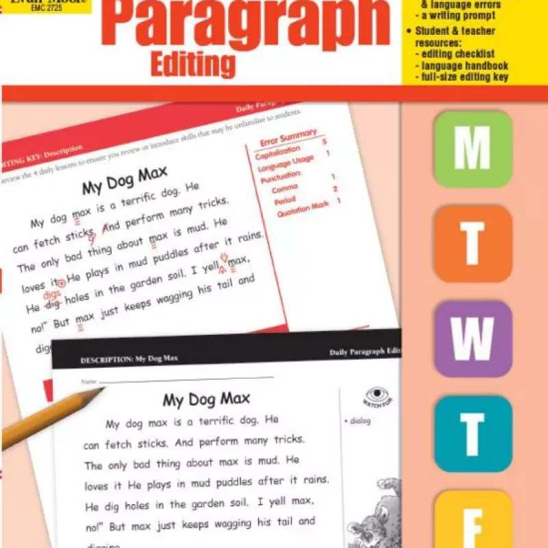 DAILY PARAGRAPH EDITING GRADE 2 (SÁch đen trắng)