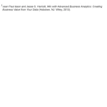 Data Analytics for Accounting. Third Edition