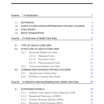 Sách Data Driven Approaches for Healthcare Machine Learning for Identifying High Utilizers