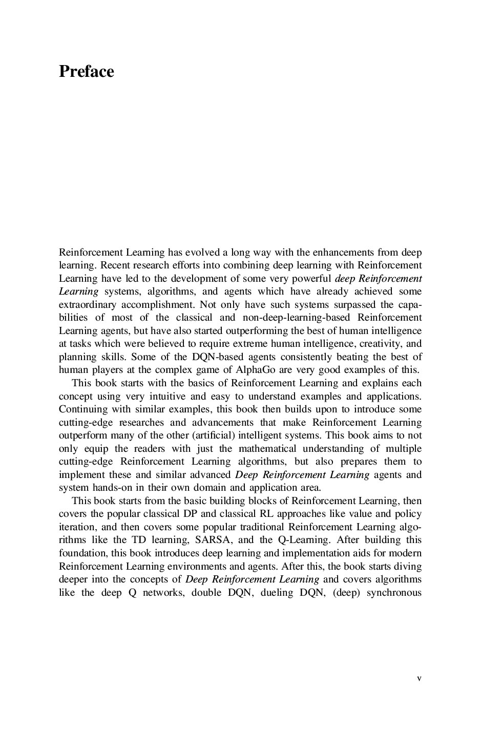 Deep Reinforcement Learning Frontiers of Artificial Intelligence