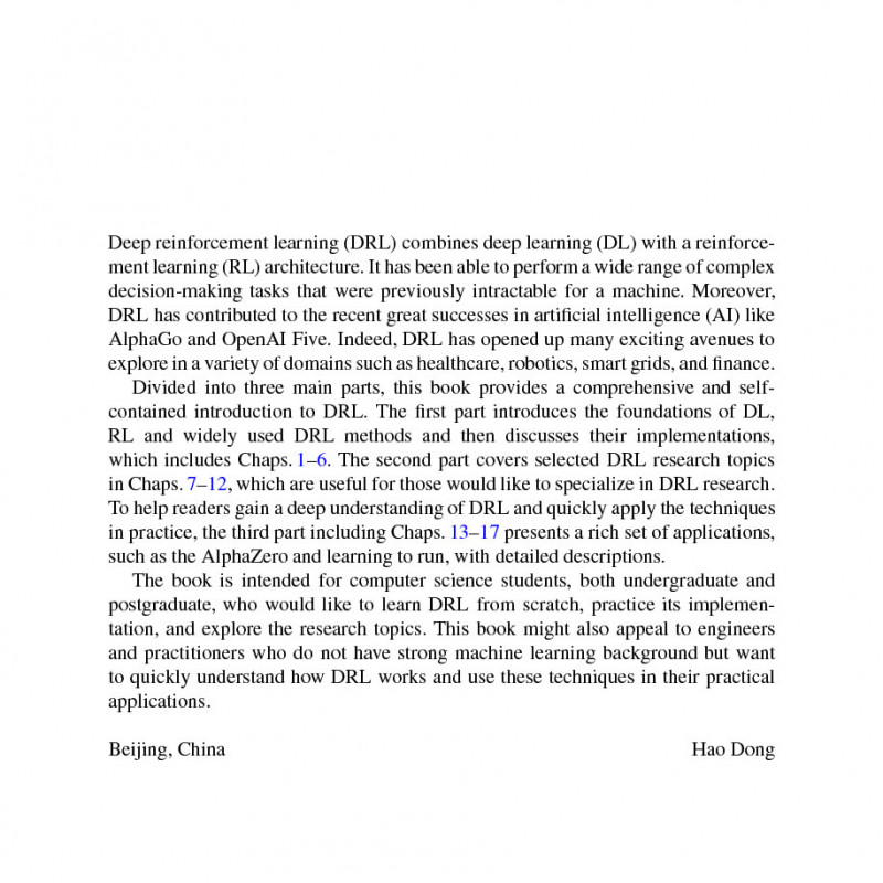 Deep Reinforcement Learning: Fundamentals, Research and Applications