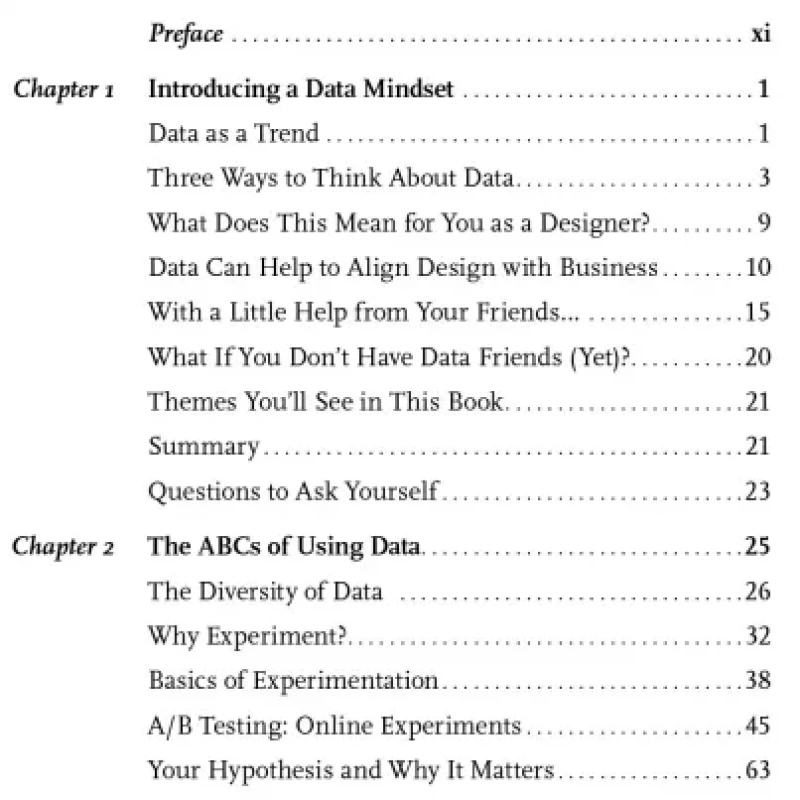 Designing with Data