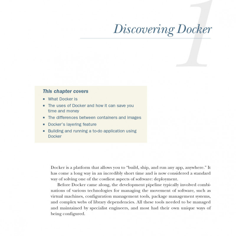 Docker in Practice
