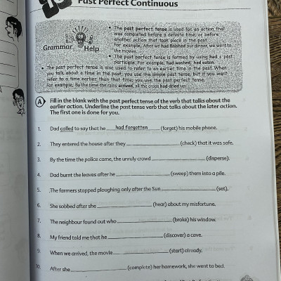 SCHOLASTIC GRAMMAR SKILL 1-6 (Sách đen trắng)