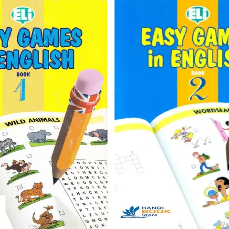 Easy games in English 1,2 (Sách màu)