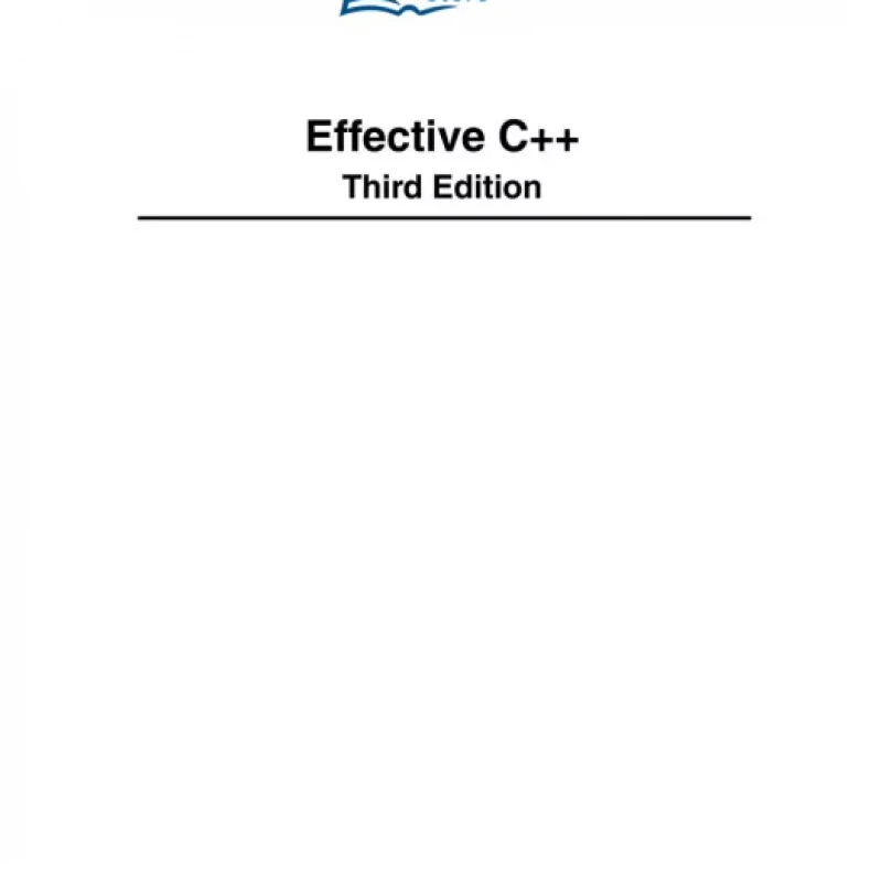 Effective C++ Third Edition