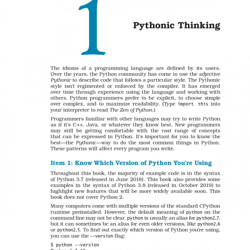 Effective Python