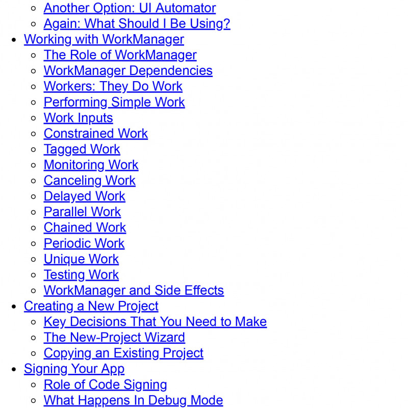 Elements of Android Jetpack Version 2.0