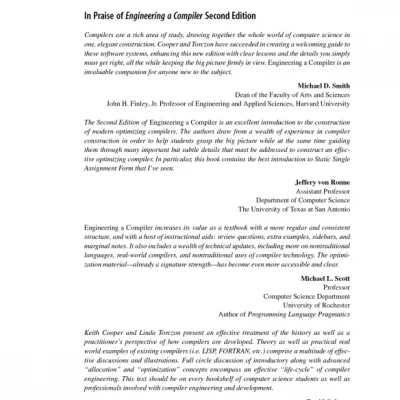 Engineering a Compiler