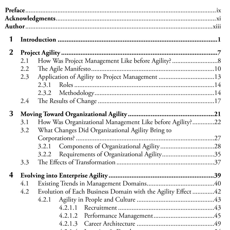 Sách Enterprise Agility A Practical Guide to Agile Business Management