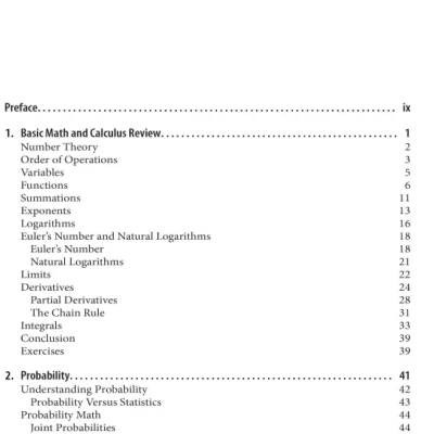 Essential Math for Data Science