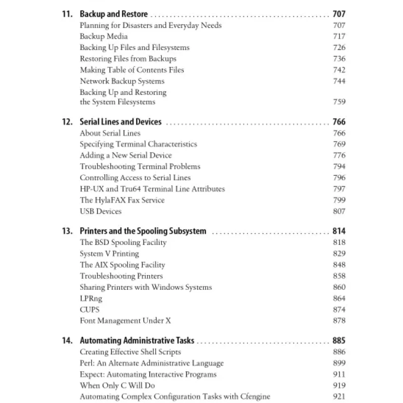 Essential System Administration