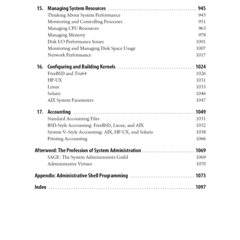Essential System Administration