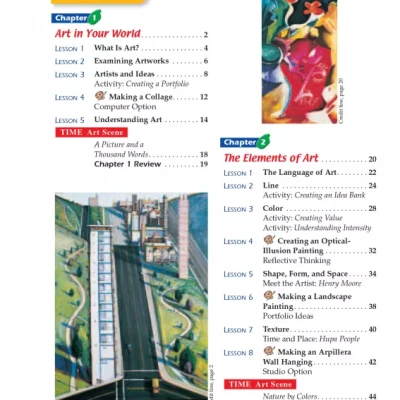 Exploring Art (Sách màu)