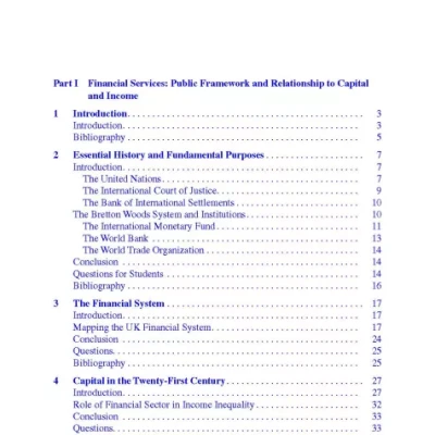 Financial Services in the Twenty-First Century