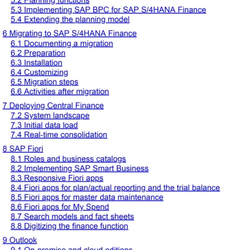 First Steps in SAP S4HANA Finance
