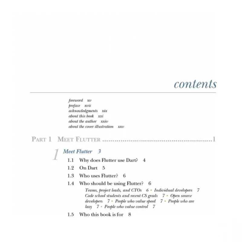 Flutter in Action