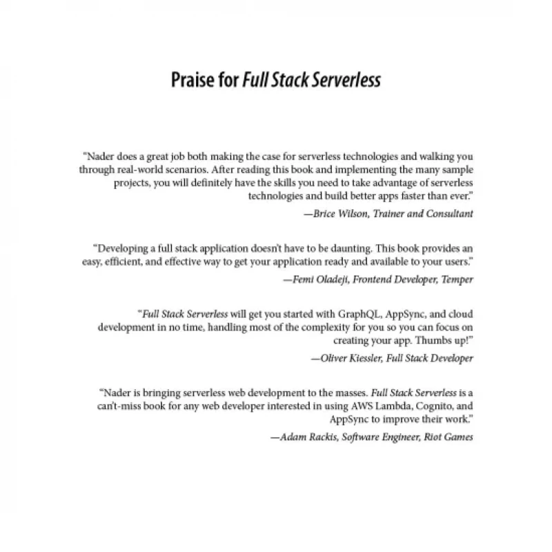 Full Stack Serverless