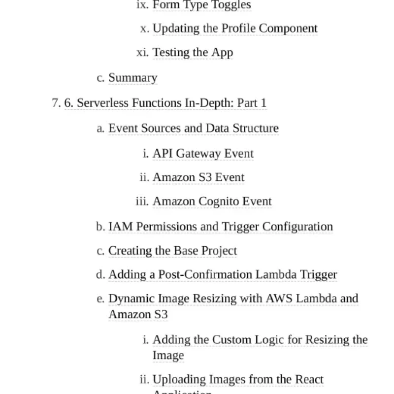 Full Stack Serverless