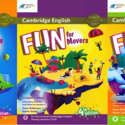 Fun For Flyers, Movers, Starters Student's Book (sách màu)