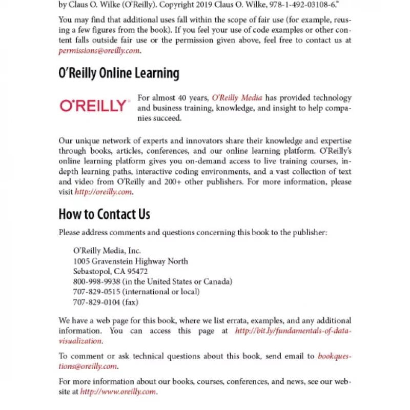 Fundamentals of Data Visualization