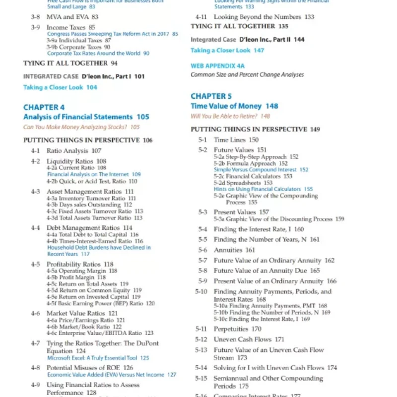 Fundamentals of financial management