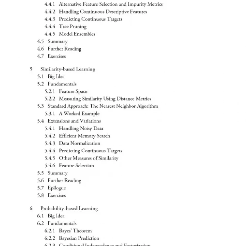 Fundamentals of Machine Learning for Predictive Data Analytics Algorithms, Worked Examples, and Case Studies ( etc.)