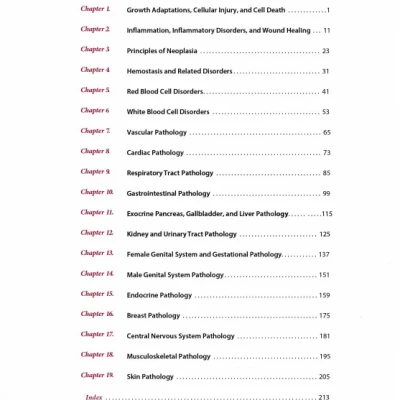 Fundamentals of Pathology: Medical Course and Step 1 Review: 2019 Edition