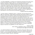 Generative AI Security Theories and Practices