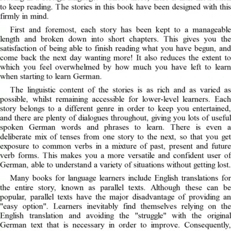 GERMAN SHORTSTORIES FOR BEGINNER (Sách đen trắng)