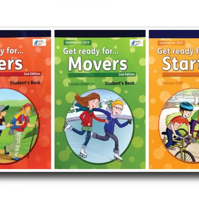 Get Ready For Starters + Movers + Flyers, 2Nd Edition (sách màu)
